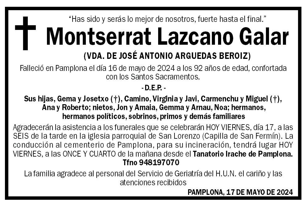 Montserrat Lazcano Galar