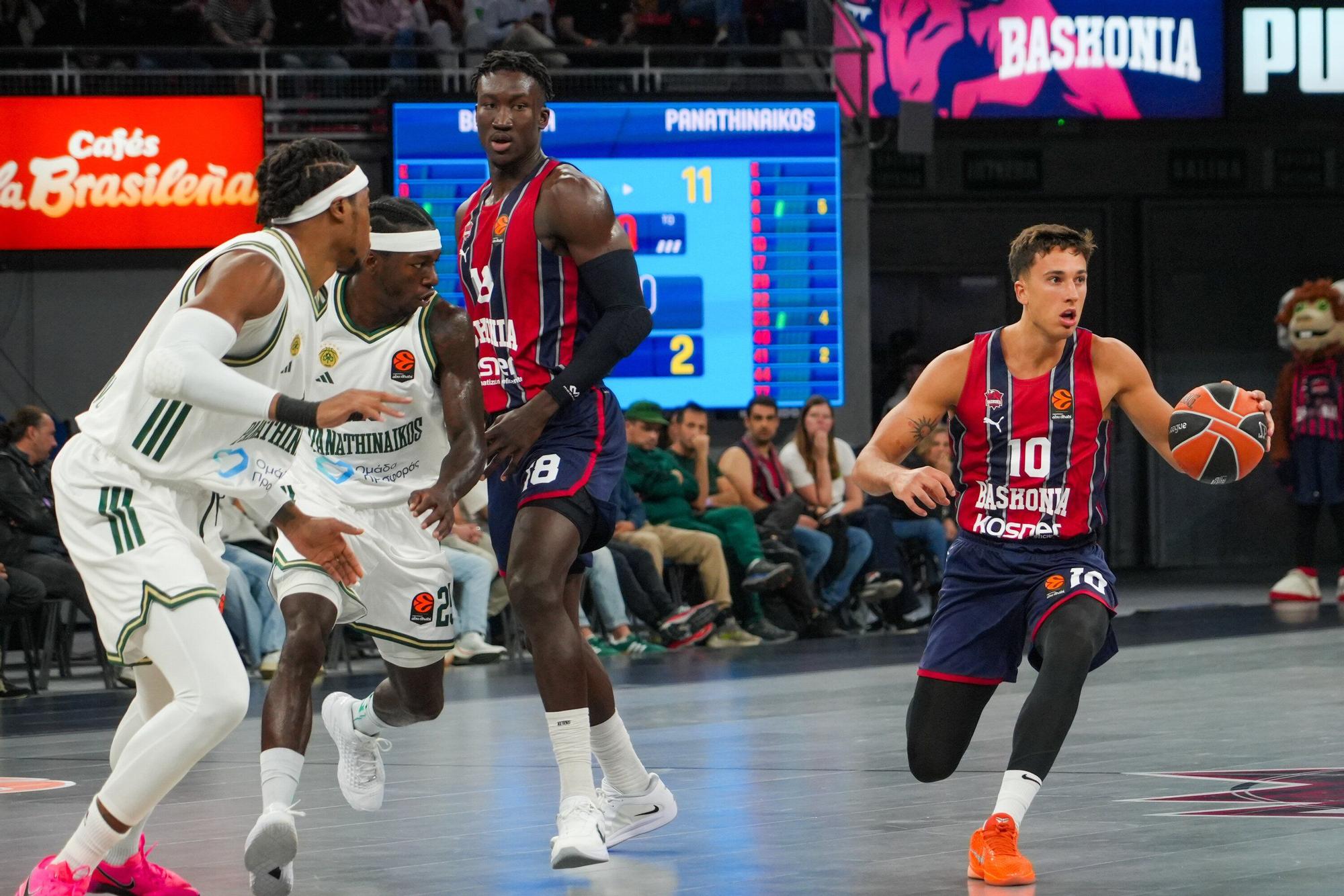 En imágenes: Todas las fotos del Baskonia-Panathinaikos