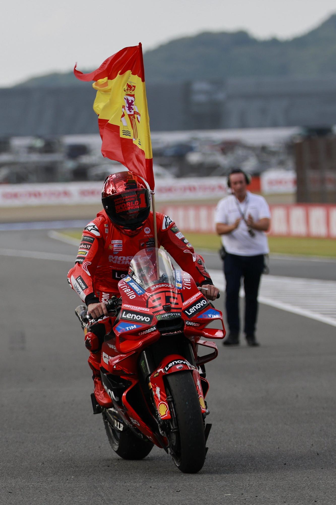 La victoria de Marc Márquez, en imagenes