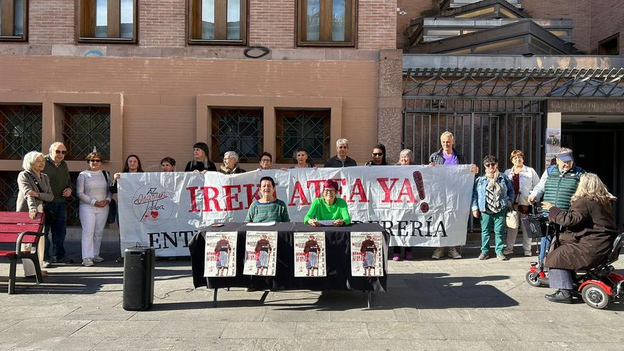 El Casco Viejo vuelve a reclamar el acceso al Centro de Salud desde la calle Calderería