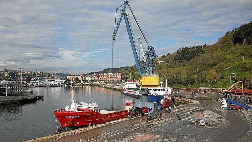 Imagen general del Puerto de Pasaia.