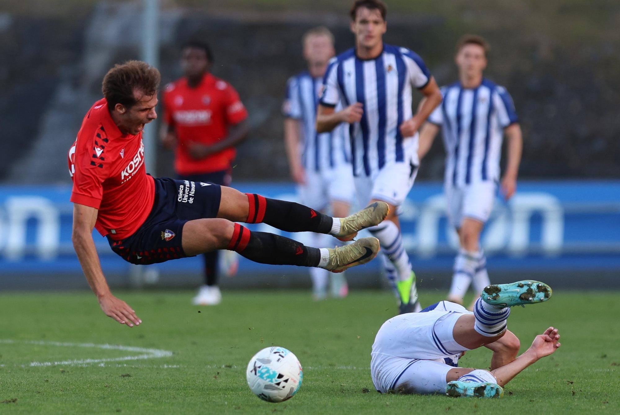 Amistoso de Osasuna en Zubieta