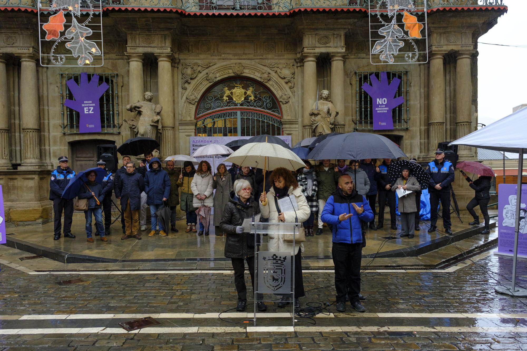 Navarra sale a la calle  este 25N contra la violencia machista