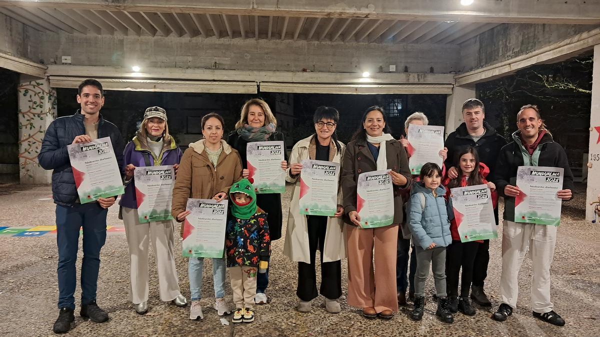 Mundualdia jaiaren aurkezpena.