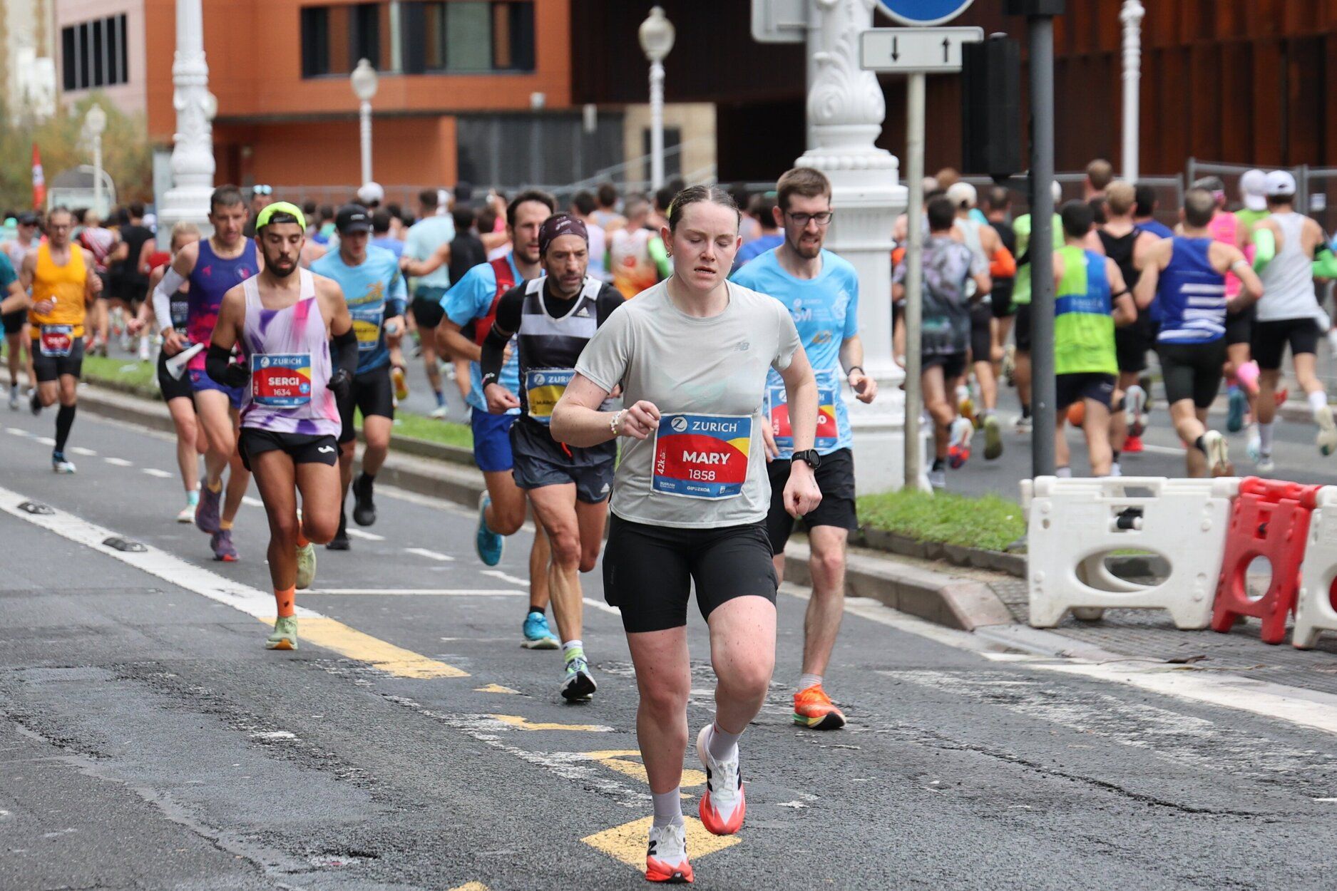 La 46 edición de la Maratón de San Sebastián, en imágenes