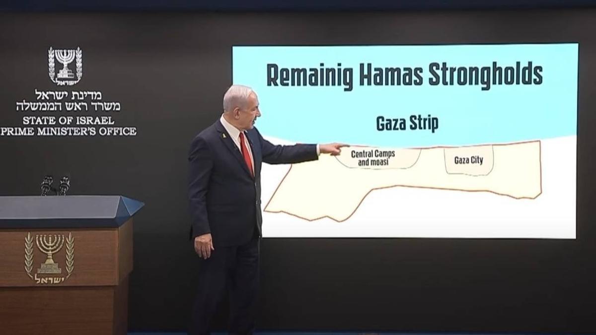 El primer ministro de Israel, Benjamin Netanyahu