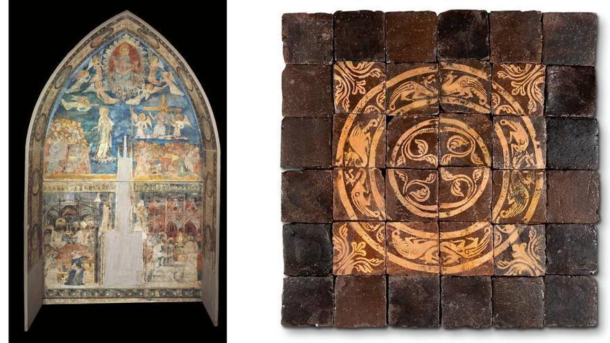 Dos excepcionales piezas góticas del Museo de Navarra viajan a Francia y Madrid