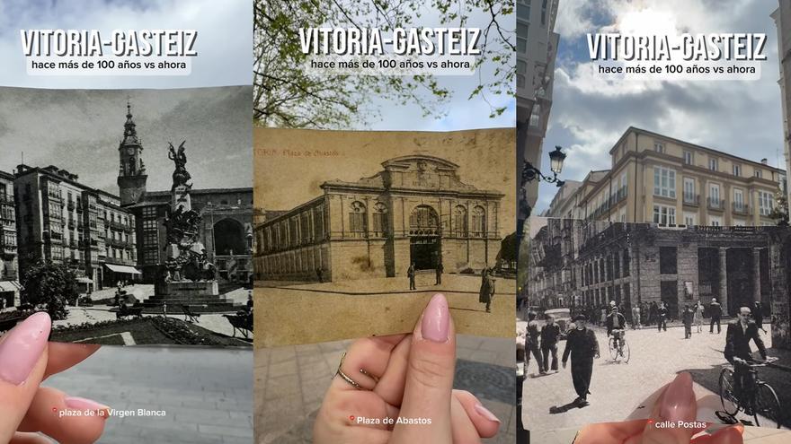 El video que enamora a las redes mostrando la Vitoria de hace 100 años