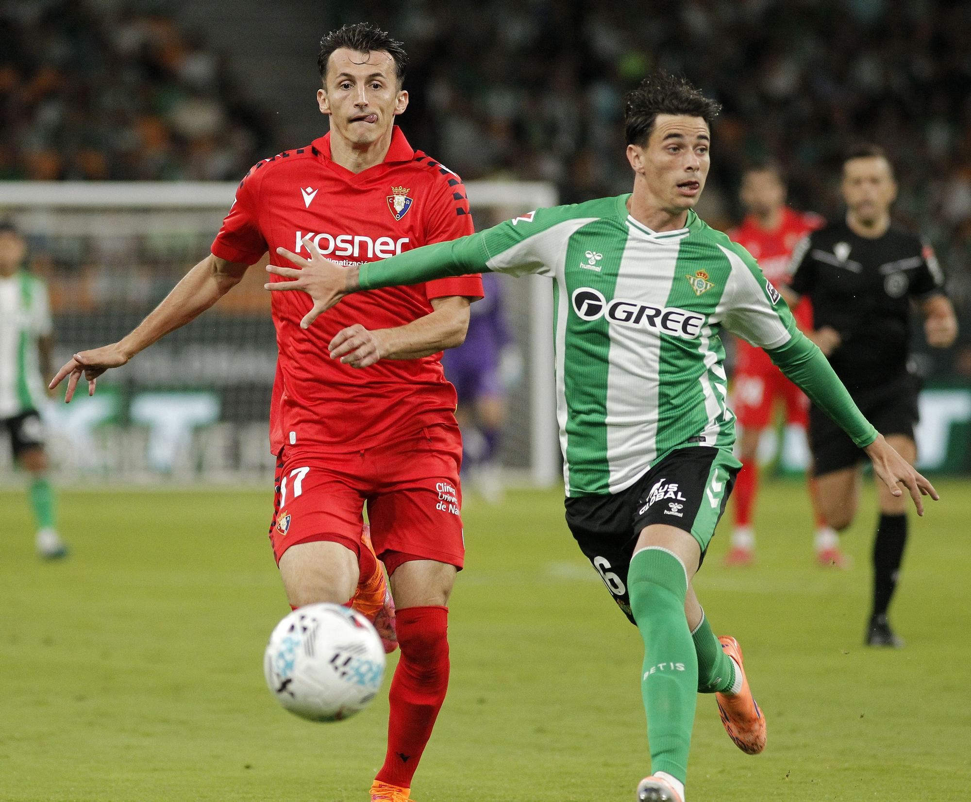 Fotos del partido entre Betis y Osasuna