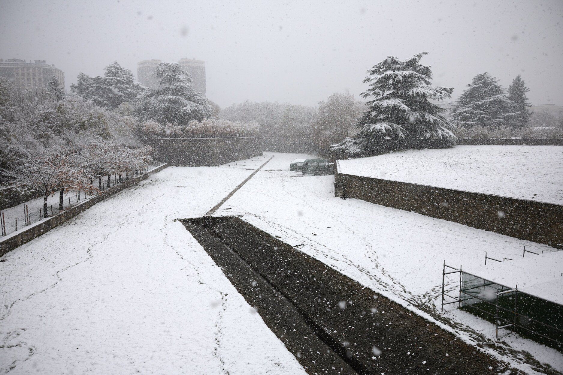 Nieve en Navarra.