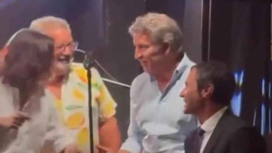 Feijóo celebra su cumpleaños al ritmo de “me gusta la fruta” de Ayuso