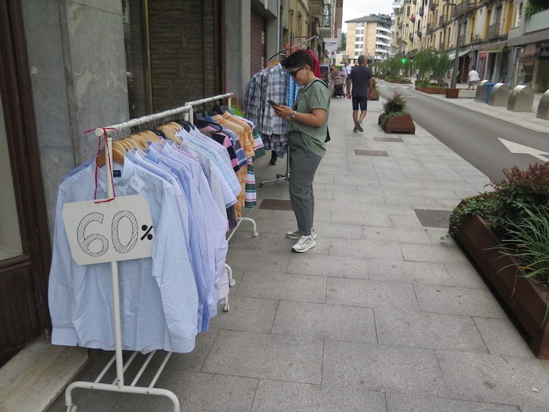 Feria de Verano de la asociación de comerciantes de Urretxu y Zumarraga