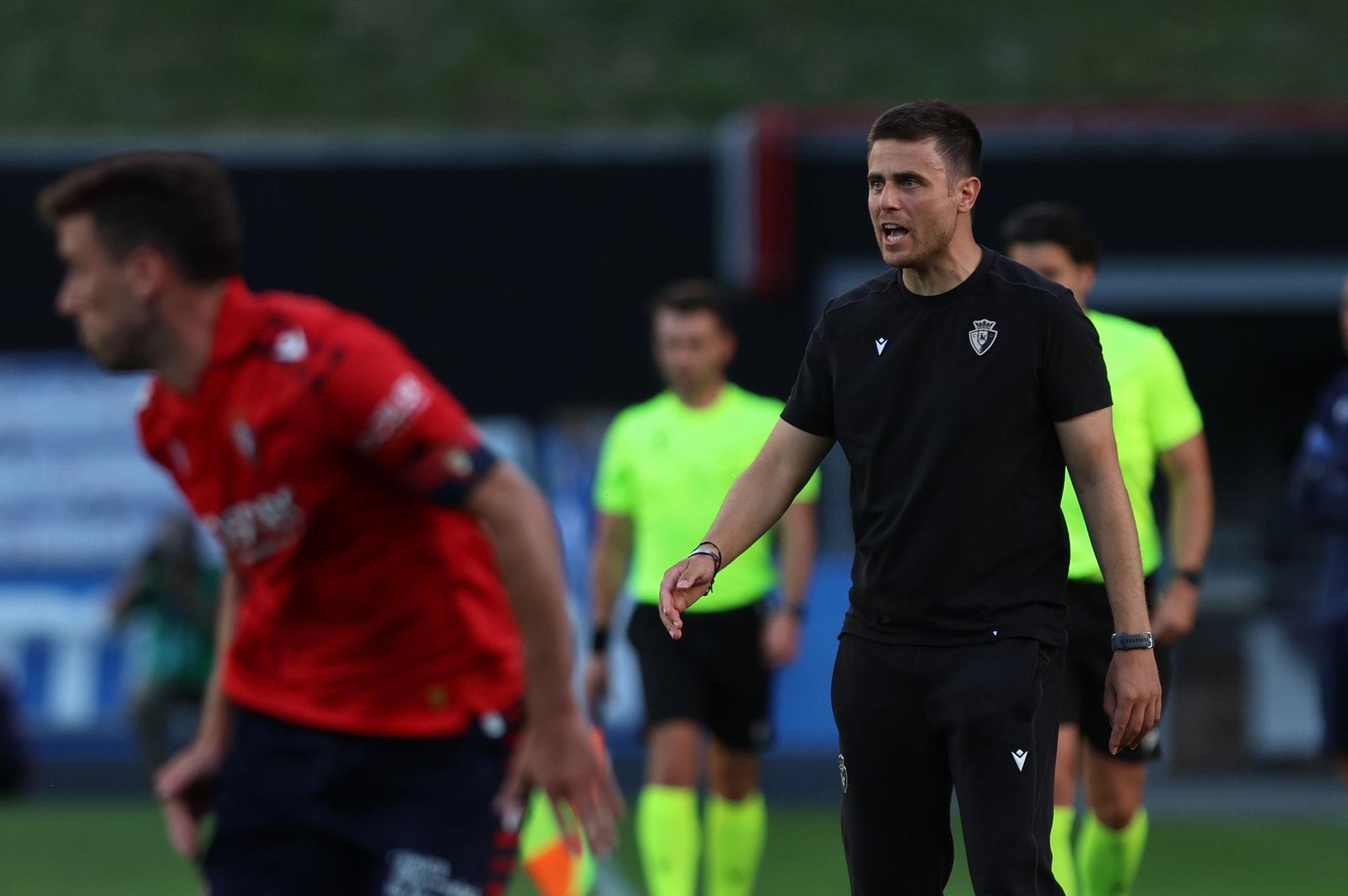 Amistoso de Osasuna en Zubieta