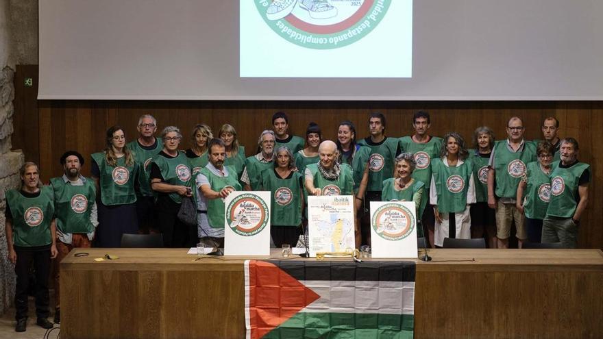 Desde Tudela hasta Hendaia, una iniciativa ciudadana que une pueblos por Palestina