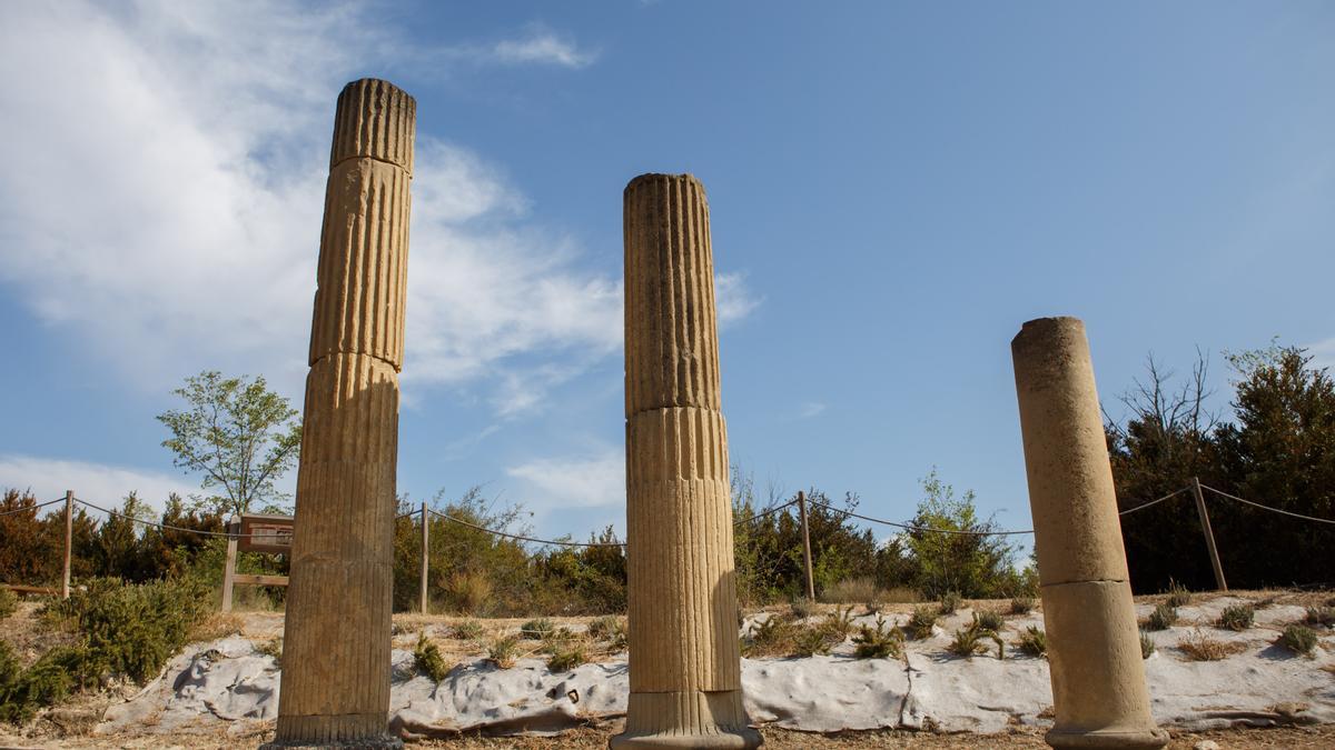 Yacimiento arqueológico de Santa Criz de Eslava