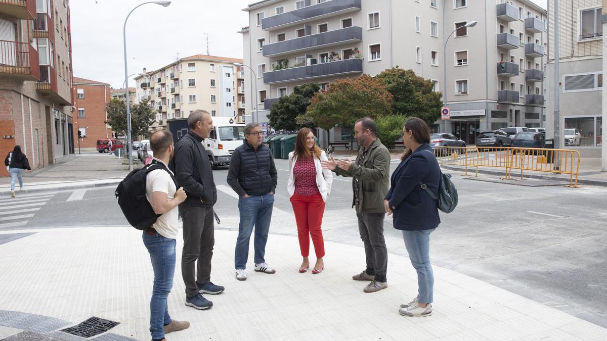 Visita de la Gerencia y Comisión de Urbanismo.