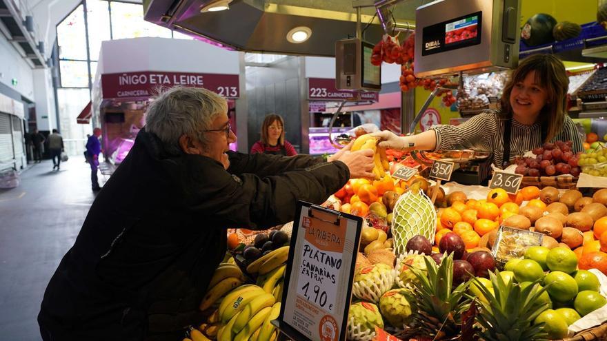 “La cesta de los miércoles” en el Mercado de la Ribera de Bilbao