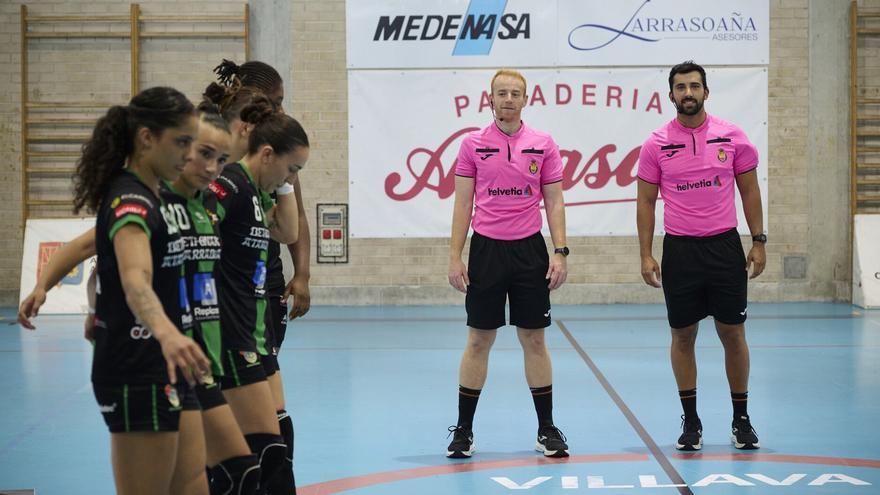 El nivel del arbitraje navarro de balonmano sigue en lo más alto