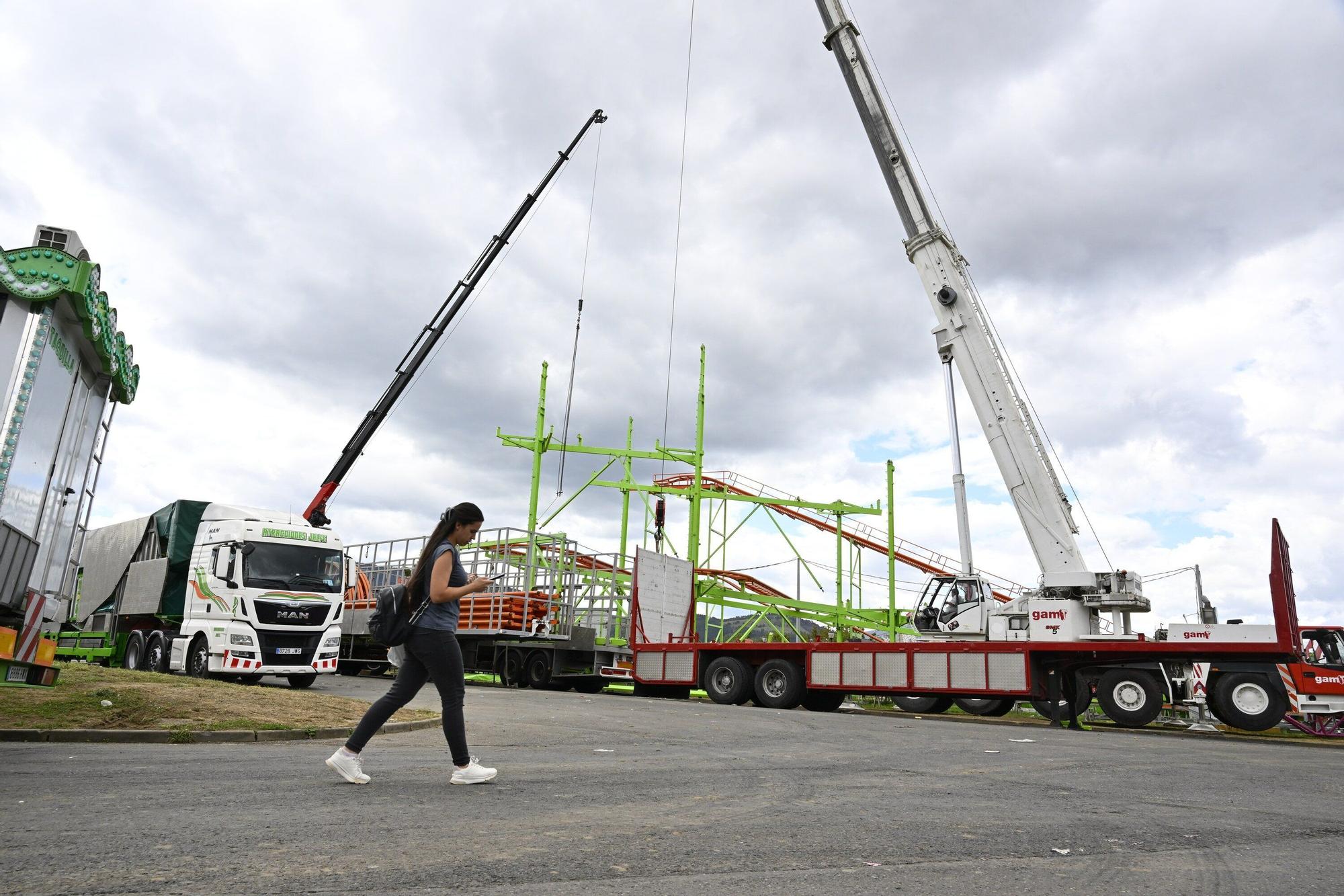 En fotos: las barracas se despiden del parque Etxebarria hasta el año que viene