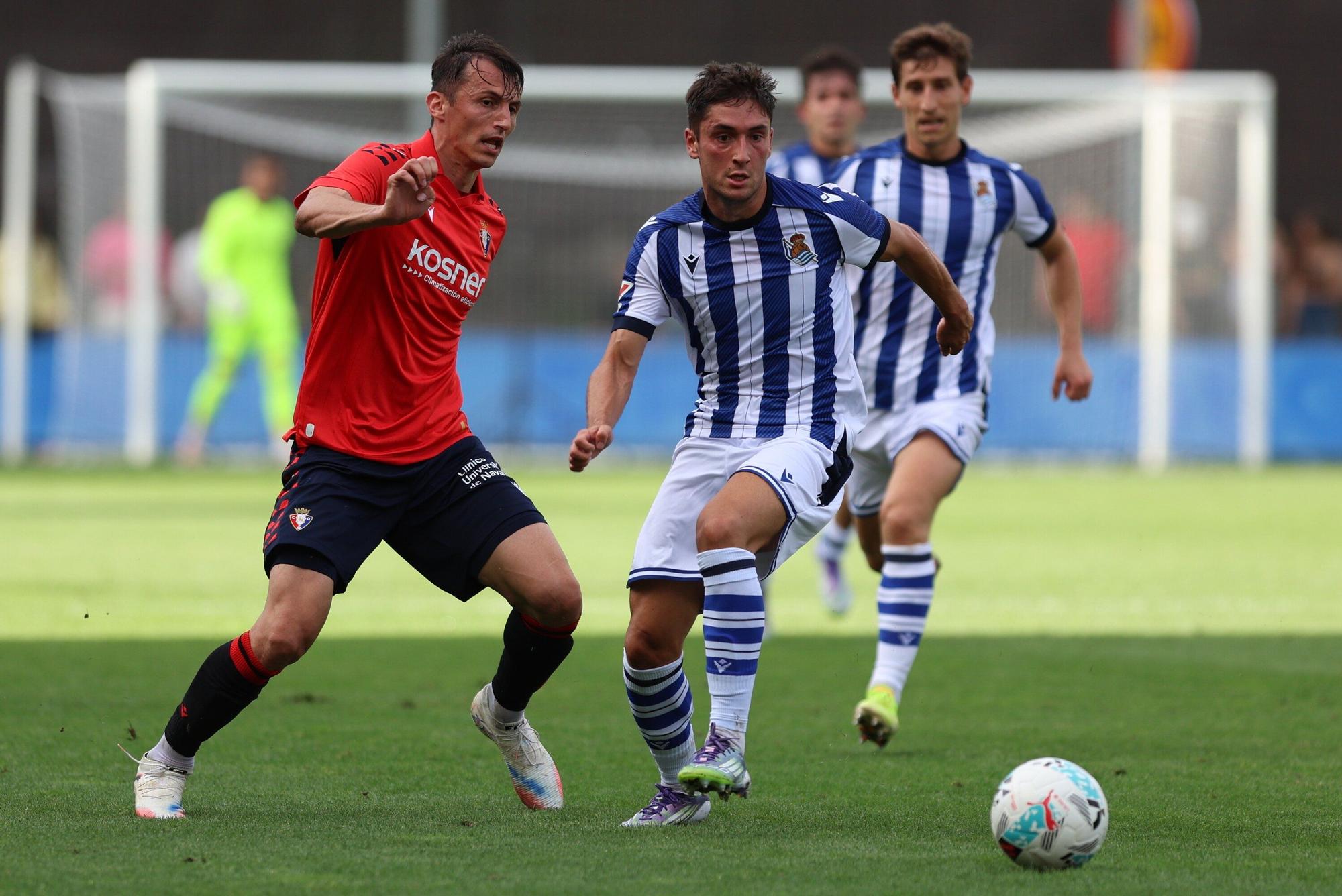 Amistoso de Osasuna en Zubieta