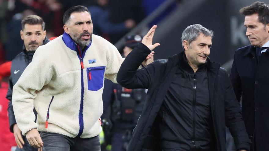 Sarabia, enganchón indeseado con Valverde