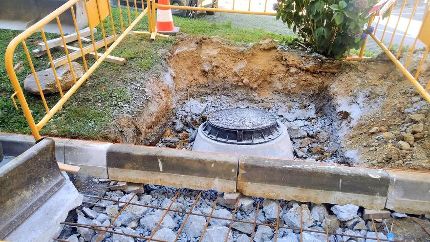 El Ayuntamiento de Bera acondiciona el canal soterrado de la regata Kalbario