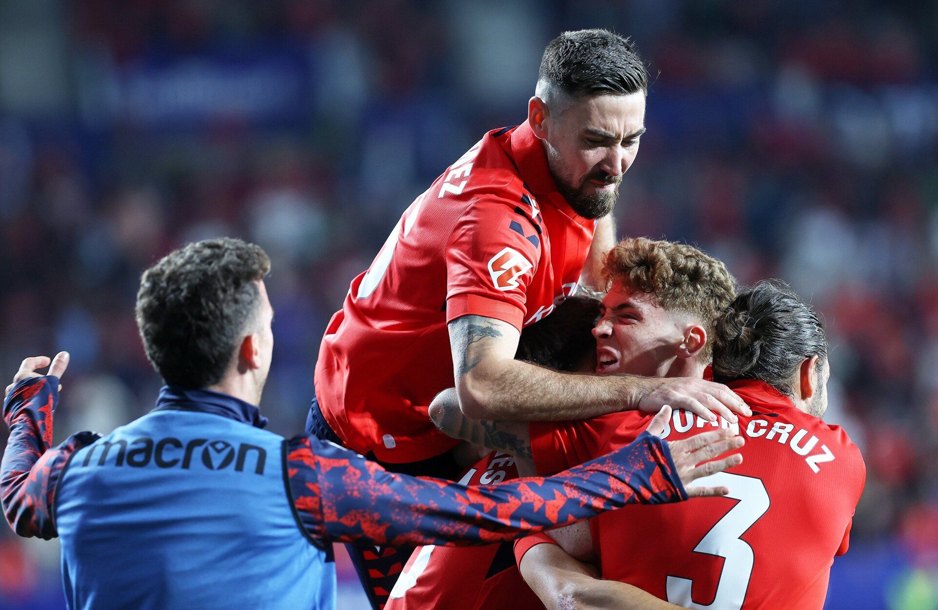 Fotos del Osasuna-Getafe en El Sadar