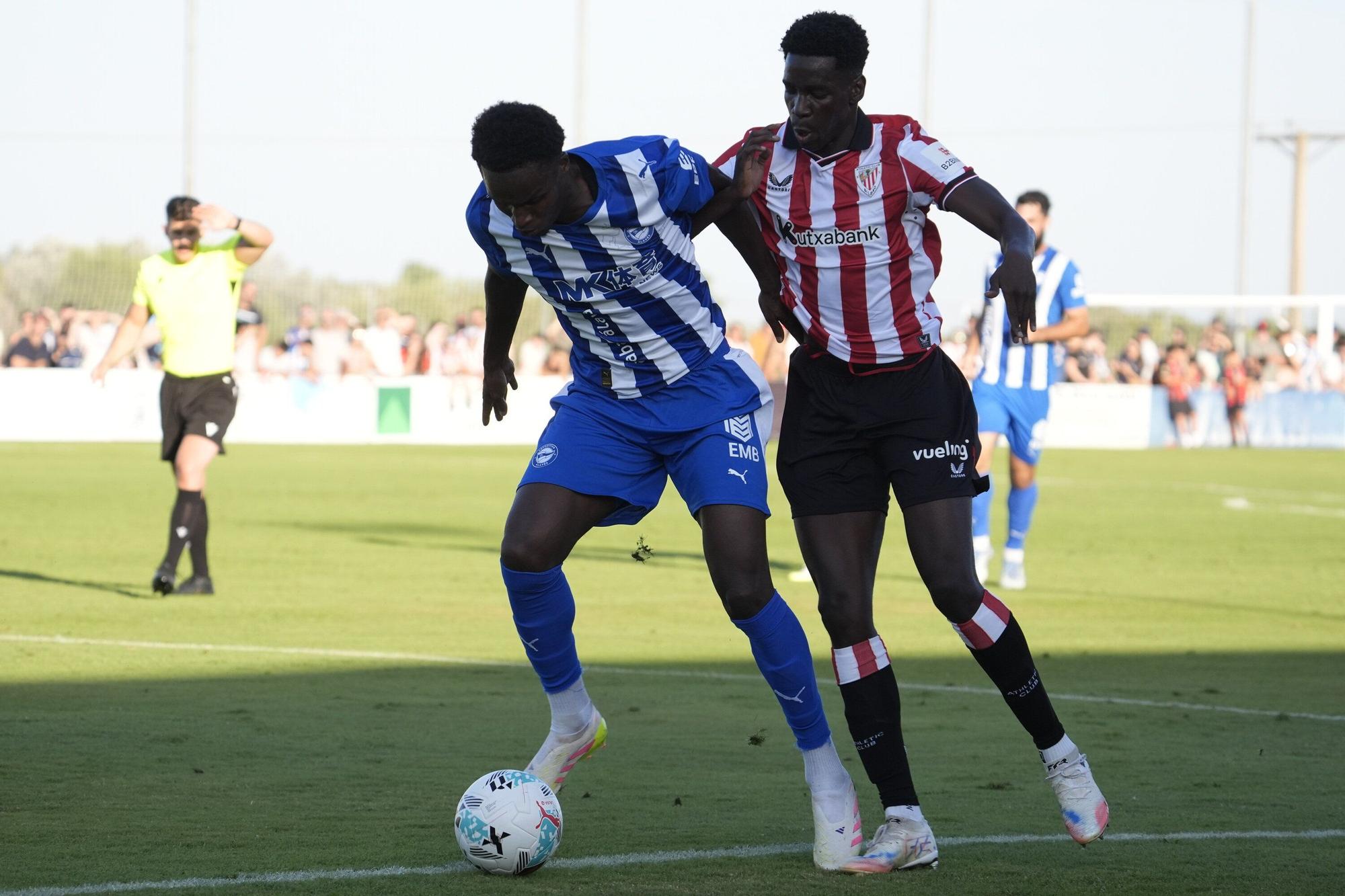 En imágenes: Ilusionante estreno del Alavés en Laguardia (1-0)