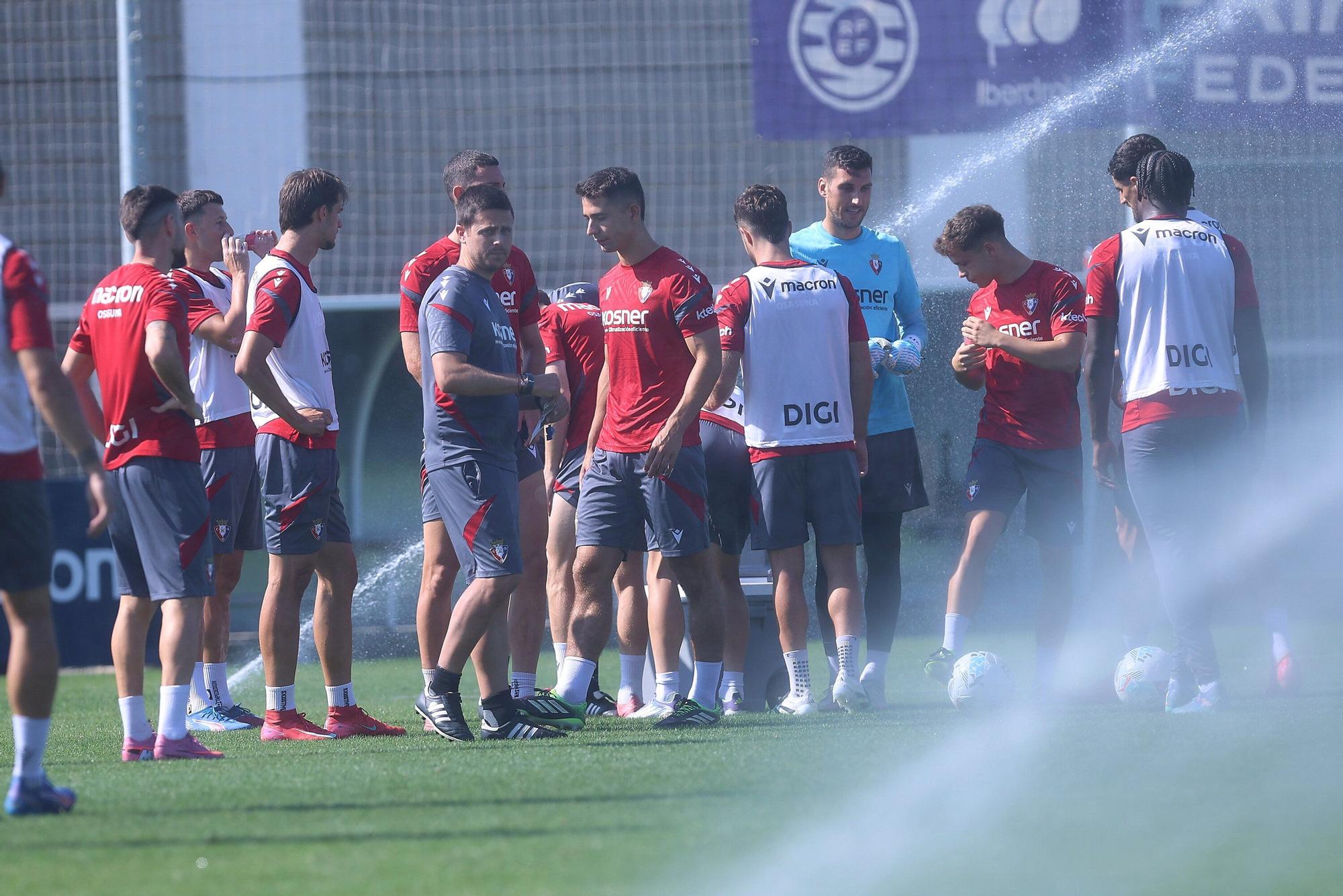 Fotos del entrenamiento de Osasuna (23/08/2025)