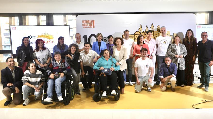 En imágenes: 10 años de Vitoria-Gasteiz Hobetuz, trabajando para mejorar Gasteiz