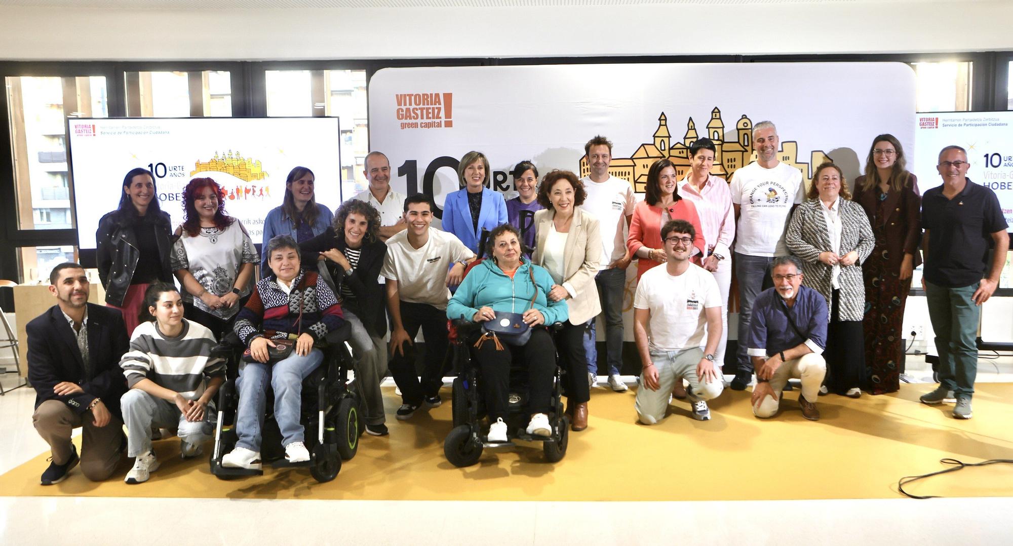 En imágenes: 10 años de Vitoria-Gasteiz Hobetuz, trabajando para mejorar Gasteiz