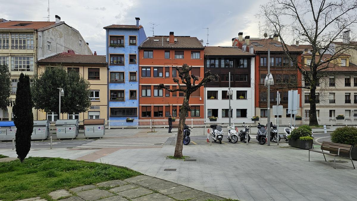 Durangoko etxebizitza batzuk.