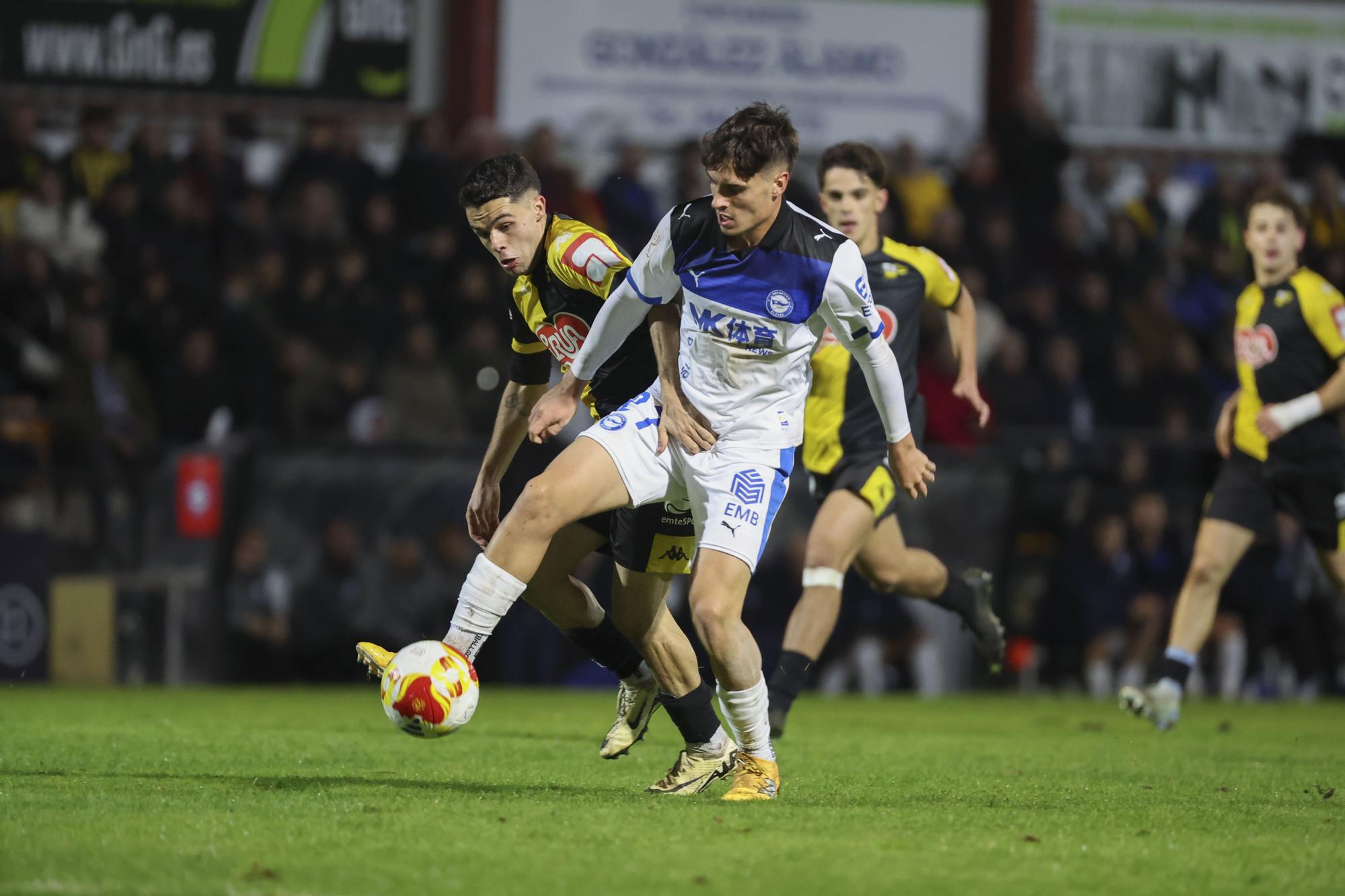 Todas las fotos del duelo copero entre el Portugalete y el Alavés