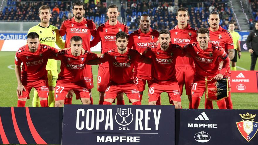 1x1 de Osasuna ante el CD Ebro en la segunda ronda de la Copa