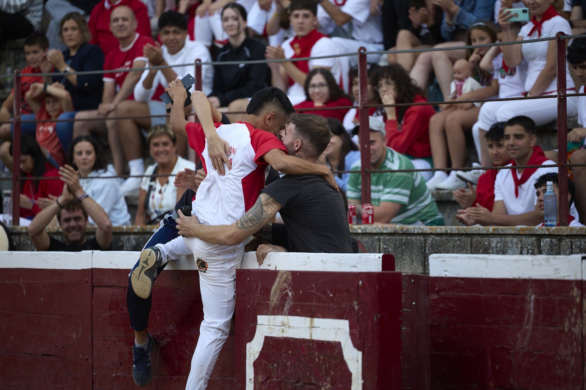 Fotos del concurso de recortadores de fiestas de Tafalla
