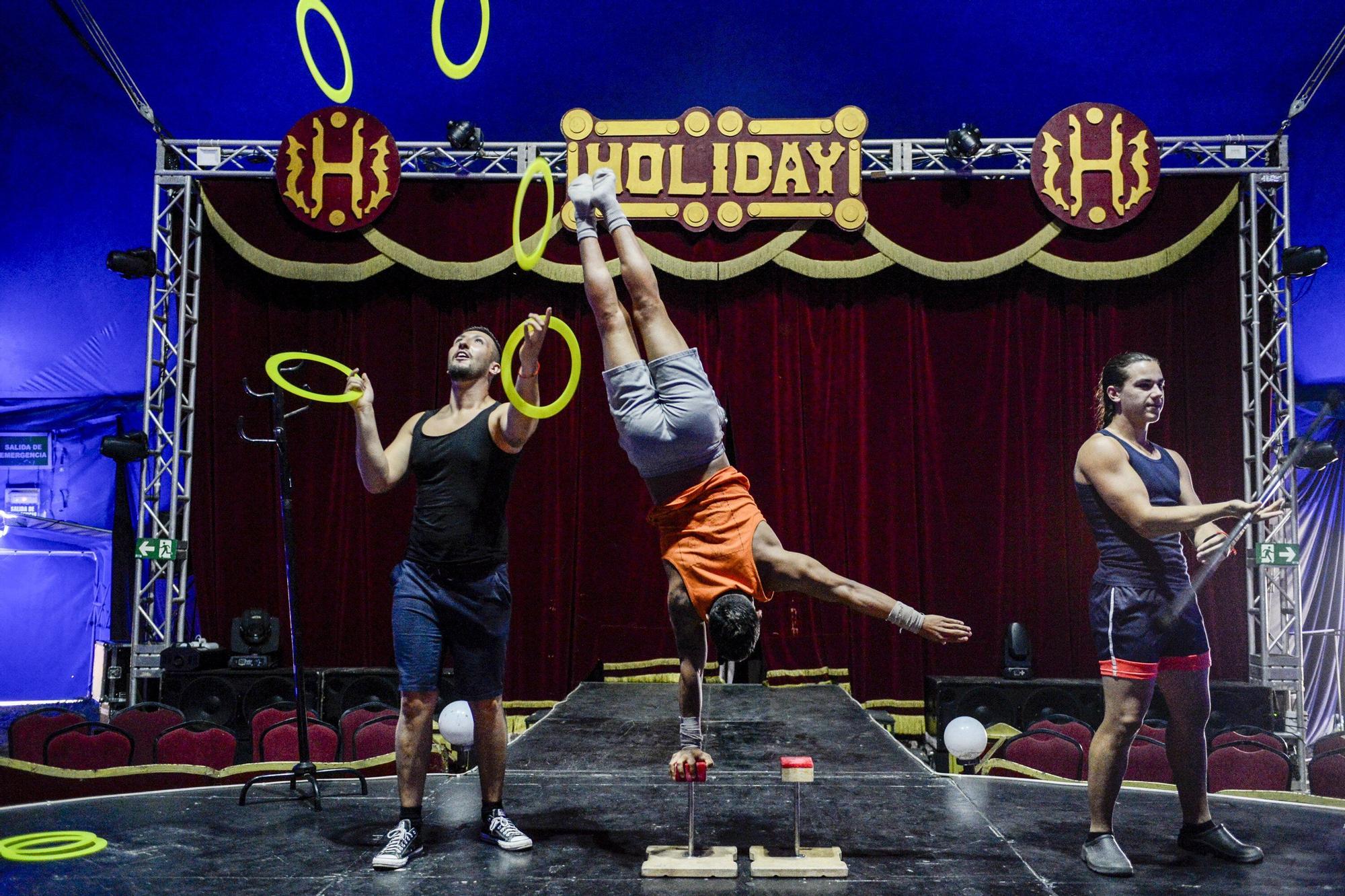 En imágenes: Los secretos del Gran Circo Holiday