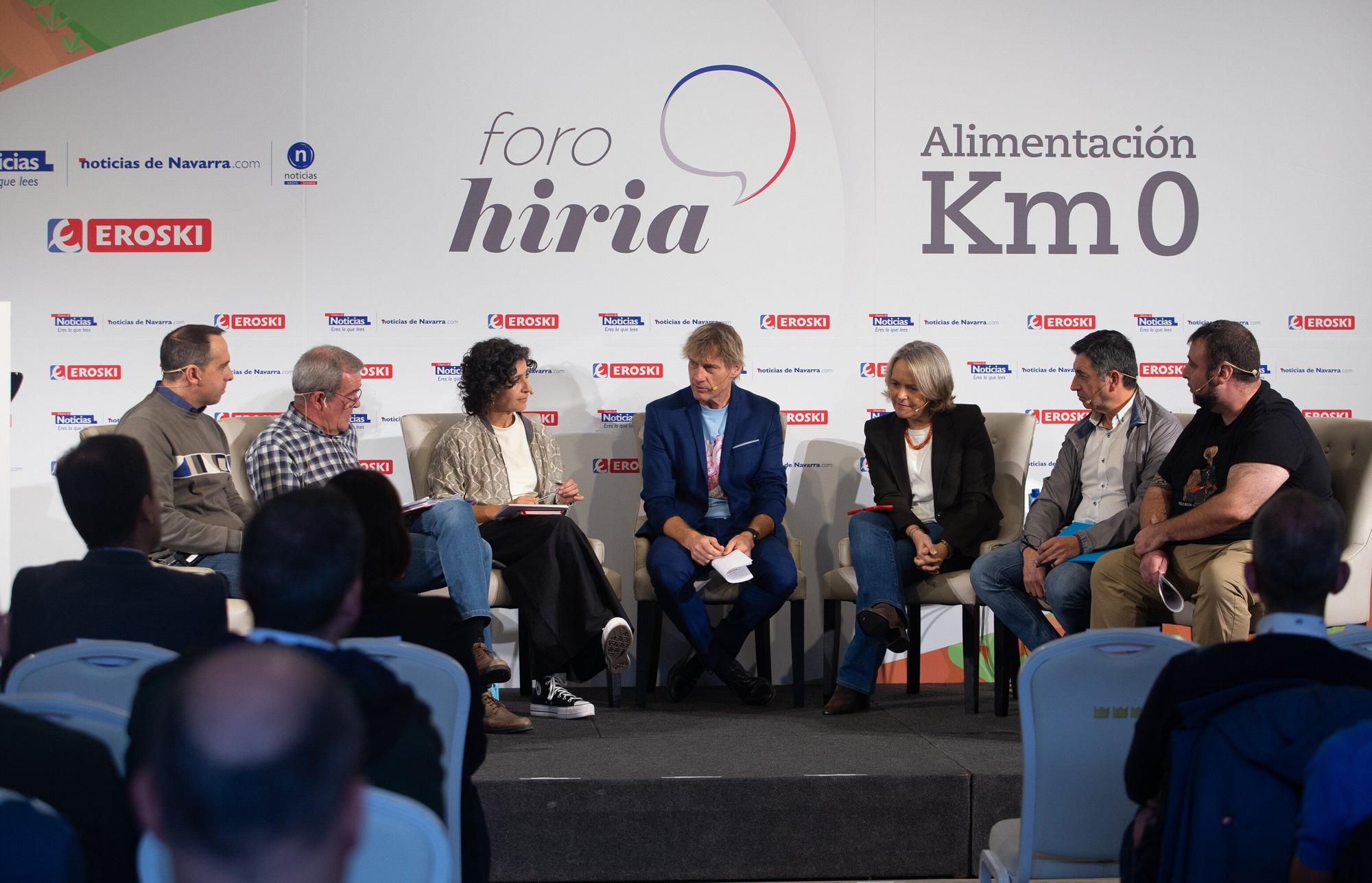 Fotos del Foro Hiria: "Alimentación km 0"