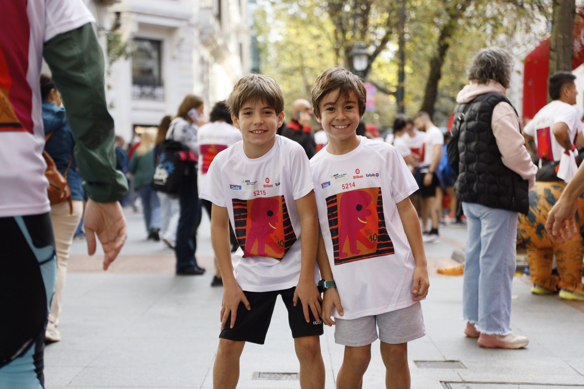 En imágenes: la Herri Krosa calienta motores en Bilbao