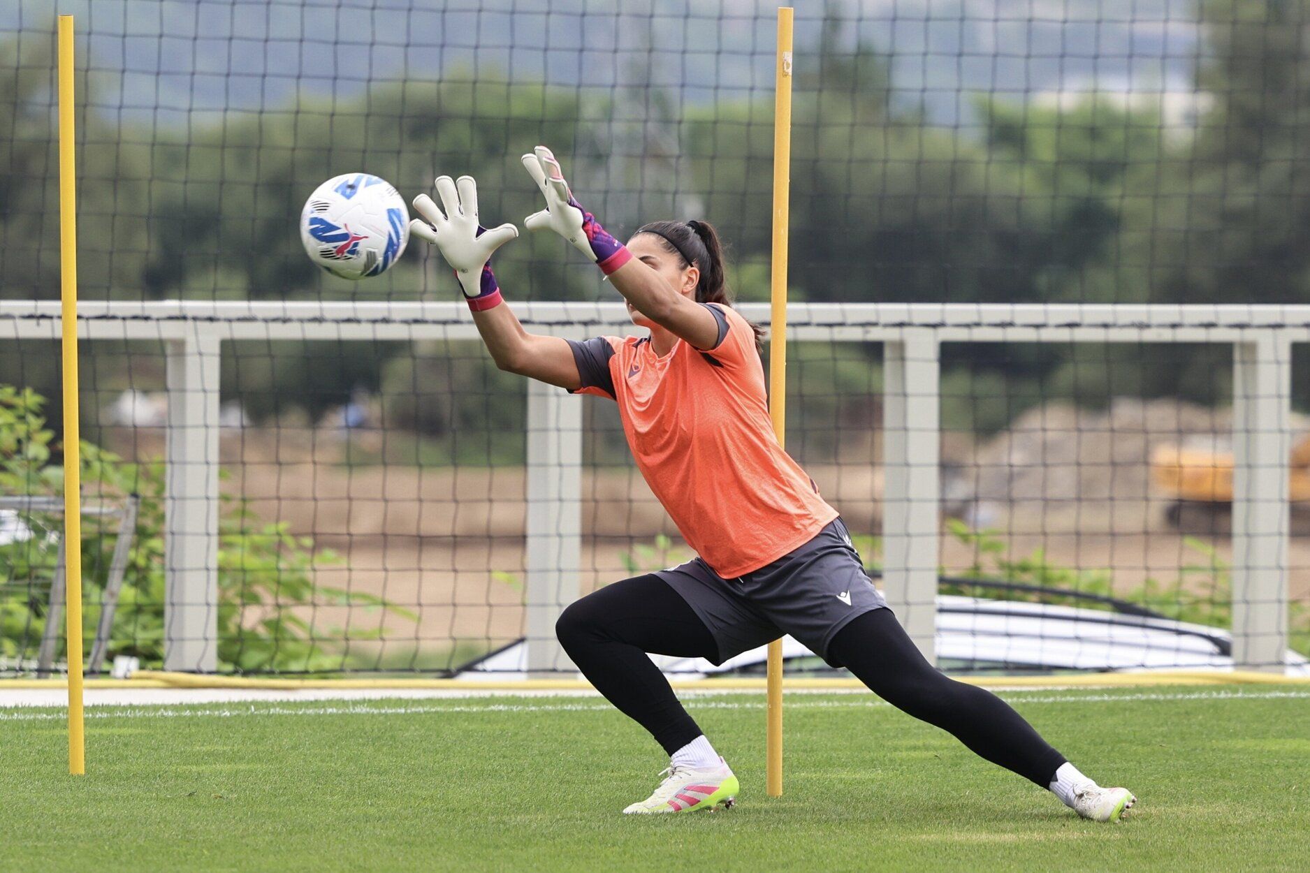 Primer entrenamiento de la Real femenino