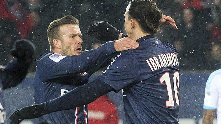 David Beckham debuta con el Paris Saint Germain