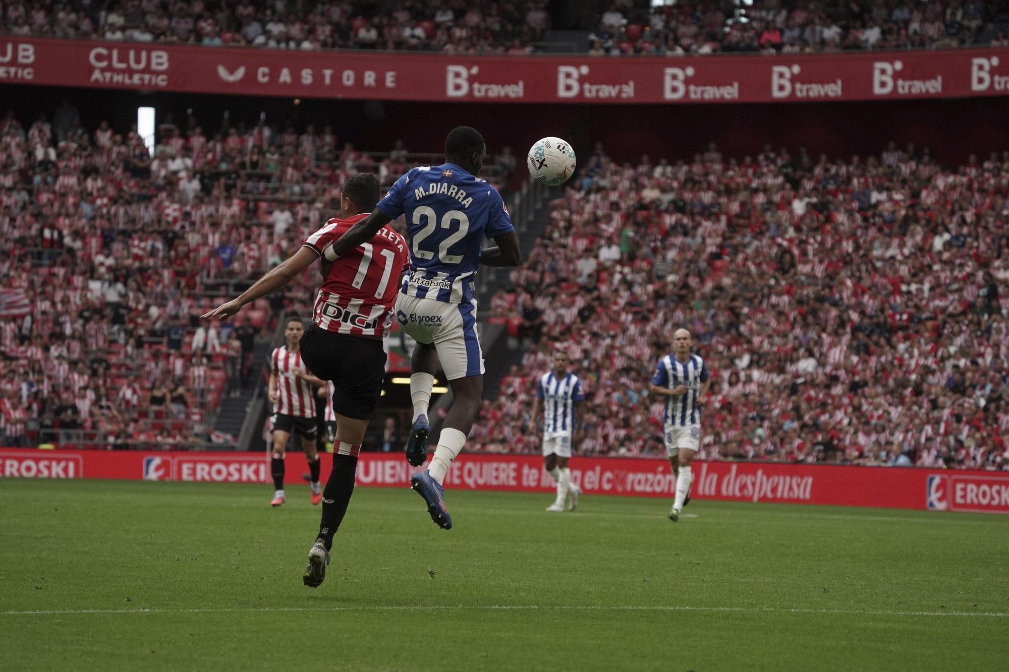 En imágenes: Así está siendo el derbi entre Athletic y Alavés en San Mamés