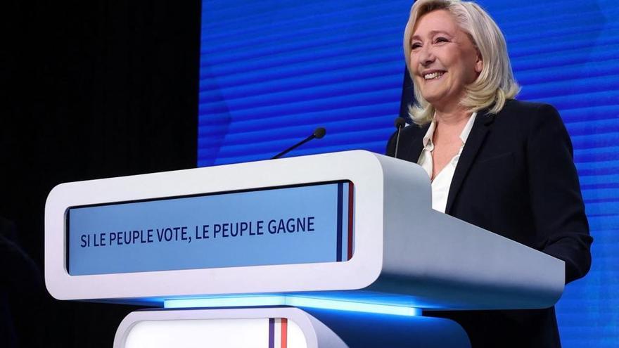 Marine Le Pen promete &quot;poner en orden Francia en cinco años&quot;