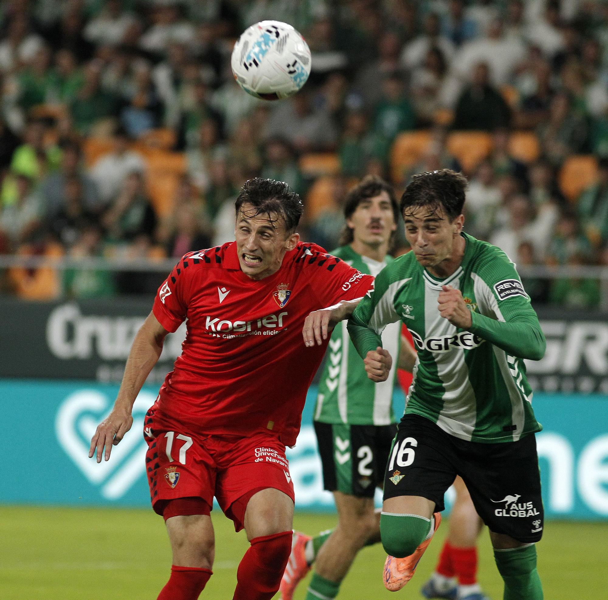 Fotos del partido entre Betis y Osasuna