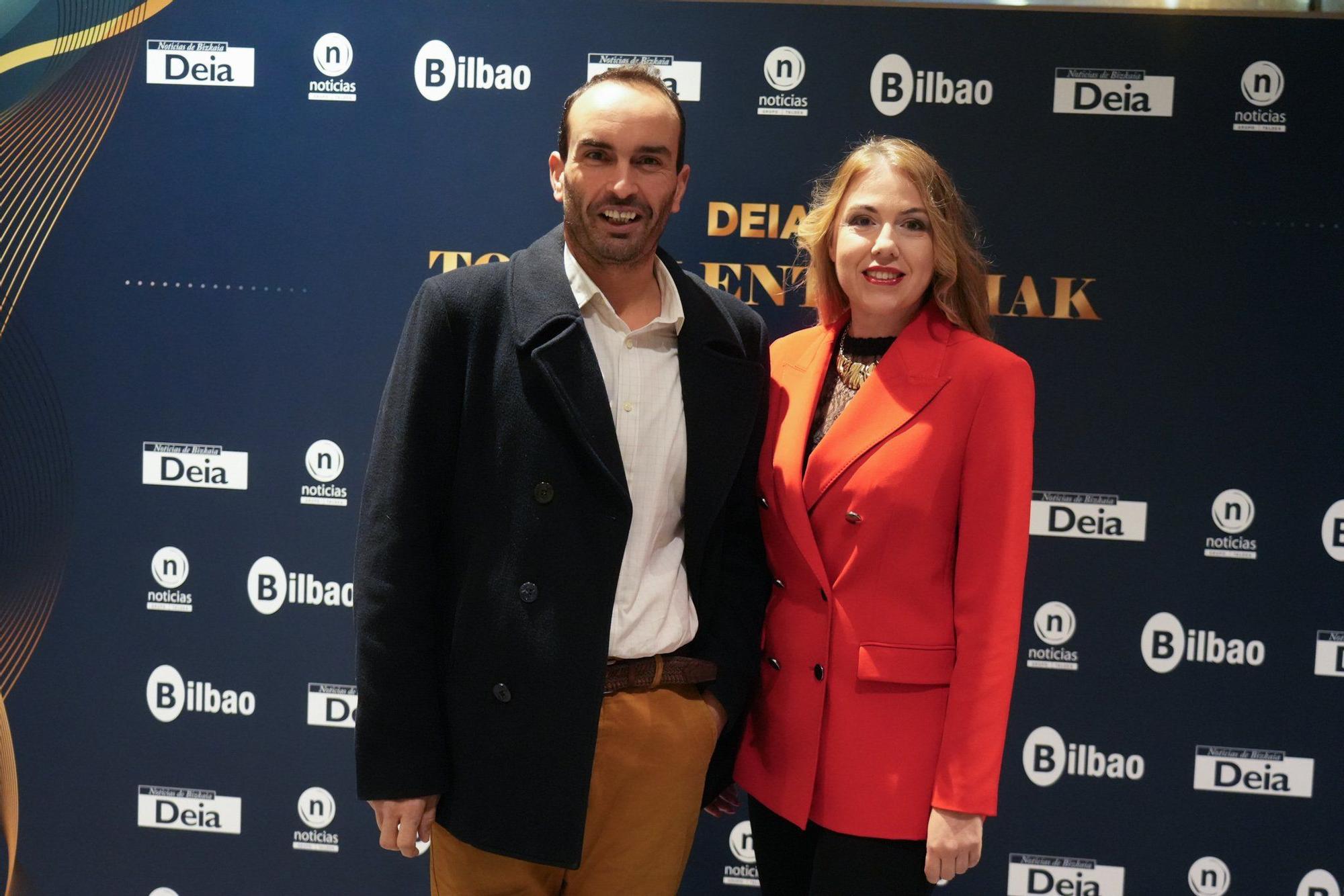 Jagoba Santesteban y la modelo Ania López no faltaron a la cita.