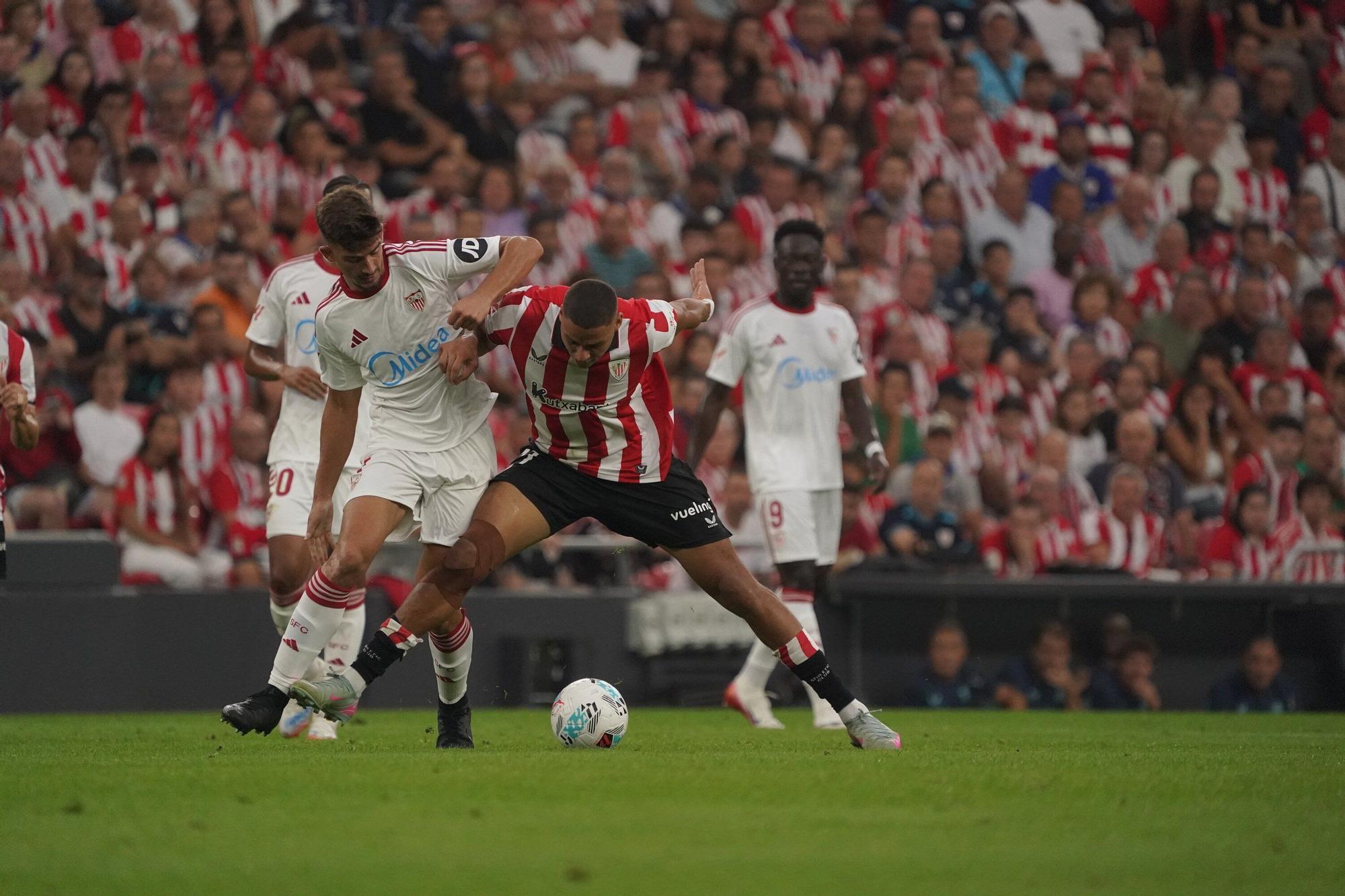 El Athletic-Sevilla, en imágenes