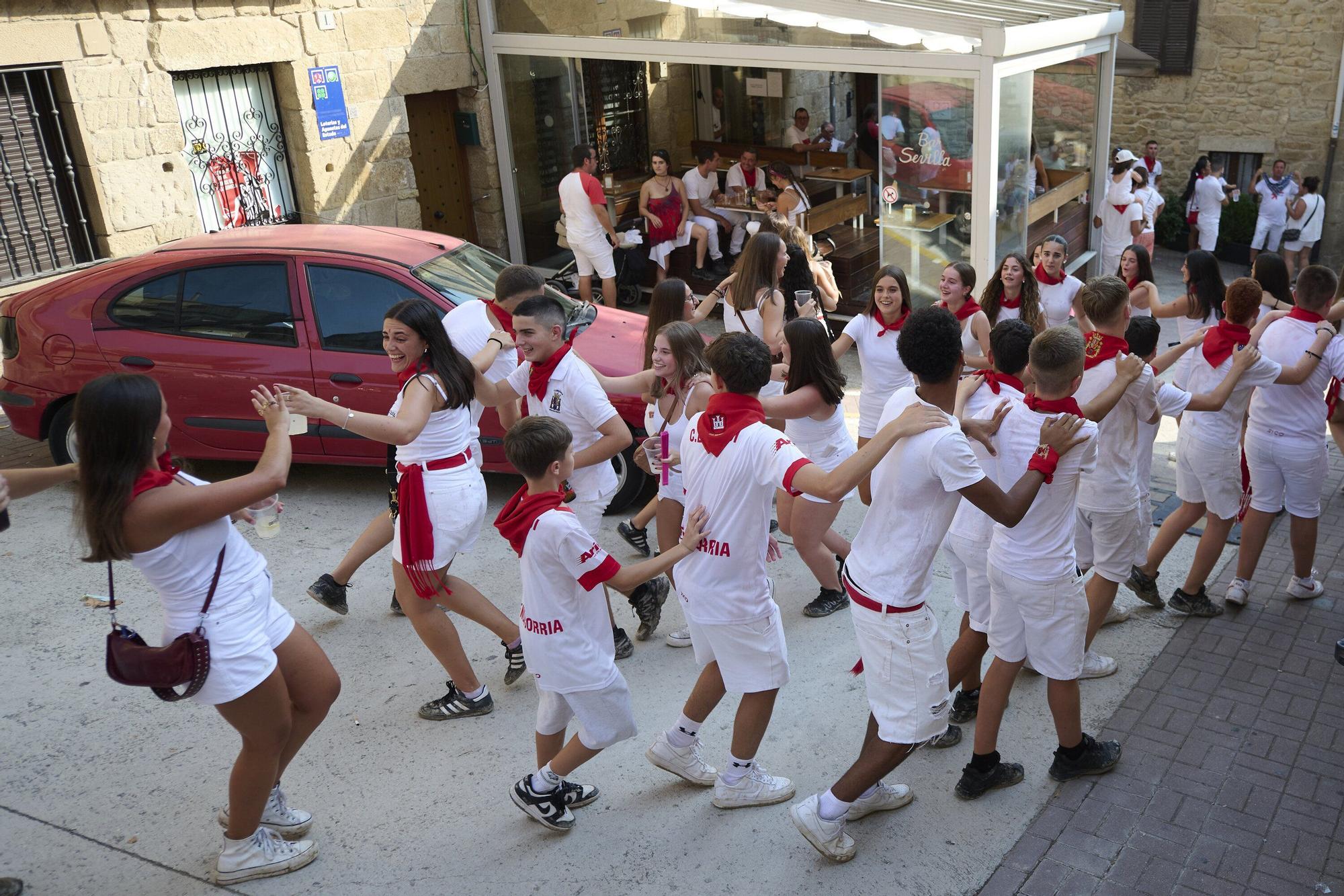 Fotos del cohete de Mendigorría.
