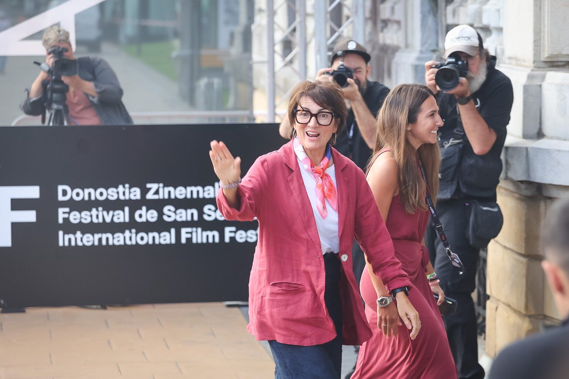 Los artistas ya van aterrizando en el Zinemaldia.