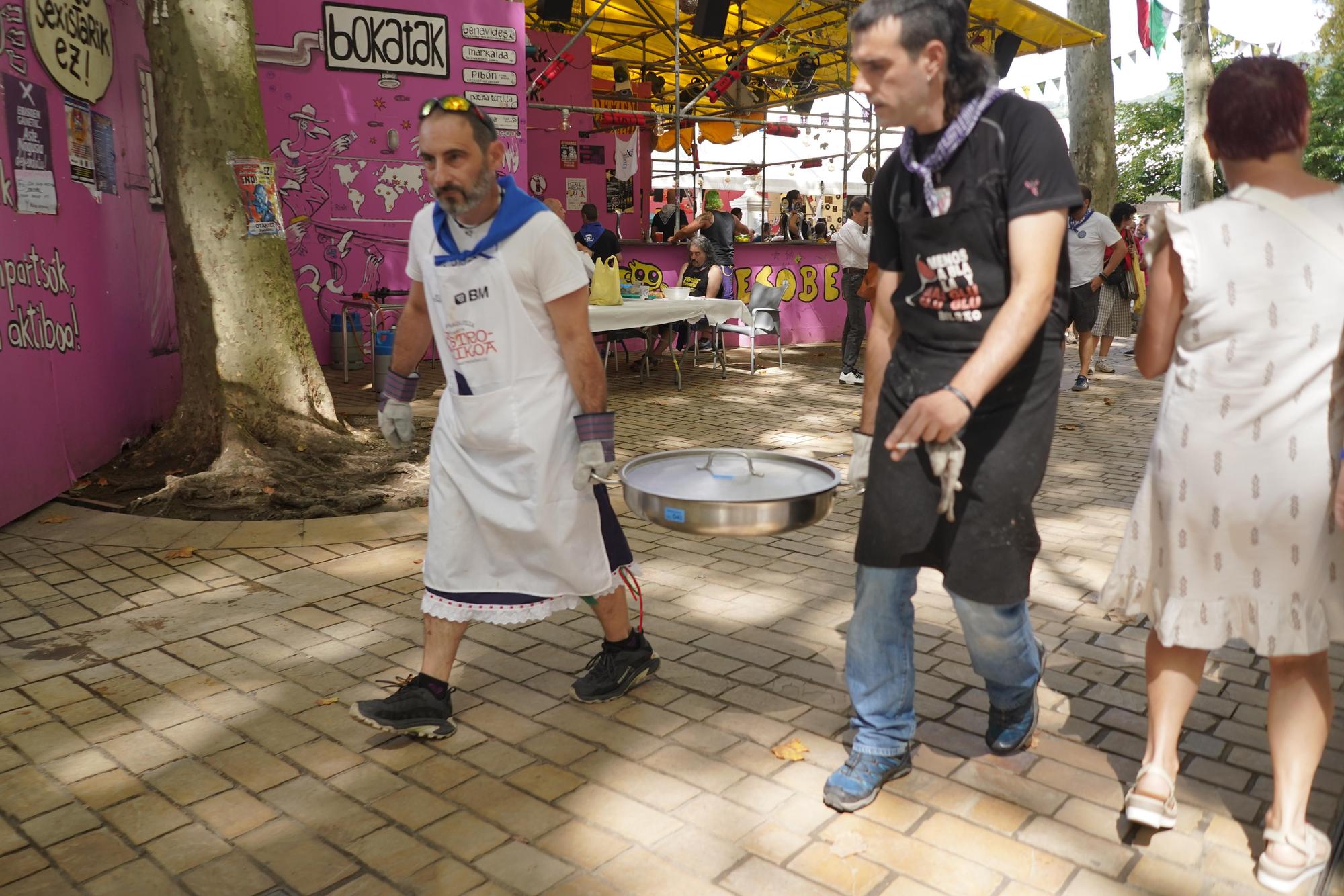 En imágenes: buen tiempo y gran ambiente en el último fin de semana de Aste Nagusia