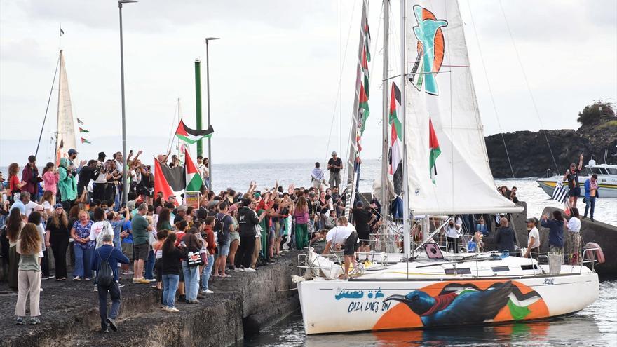 La nueva flotilla de Gaza denuncia que Israel ha atacado a todos sus barcos en aguas internacionales