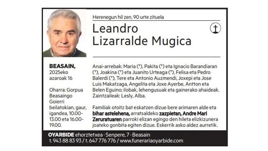 Leandro Lizarralde Mugica